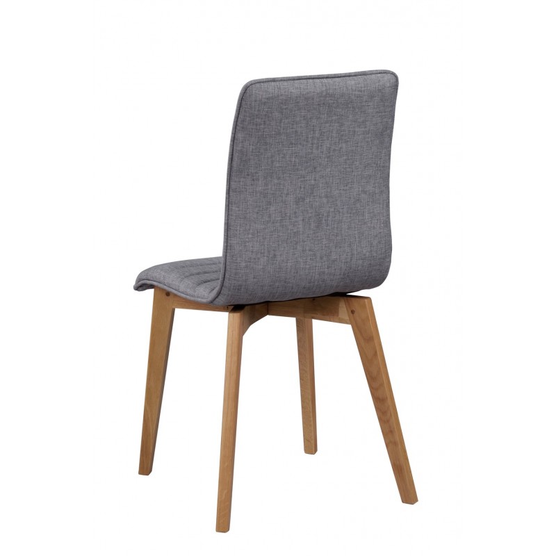 RO Gracy Chair Light Grey/Oak